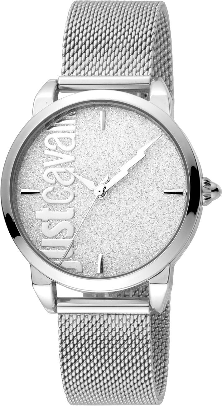 Just Cavalli JC1L079M0075 22-33.5 mm Gri Çelik Kordon Analog Kadın Kol Saati