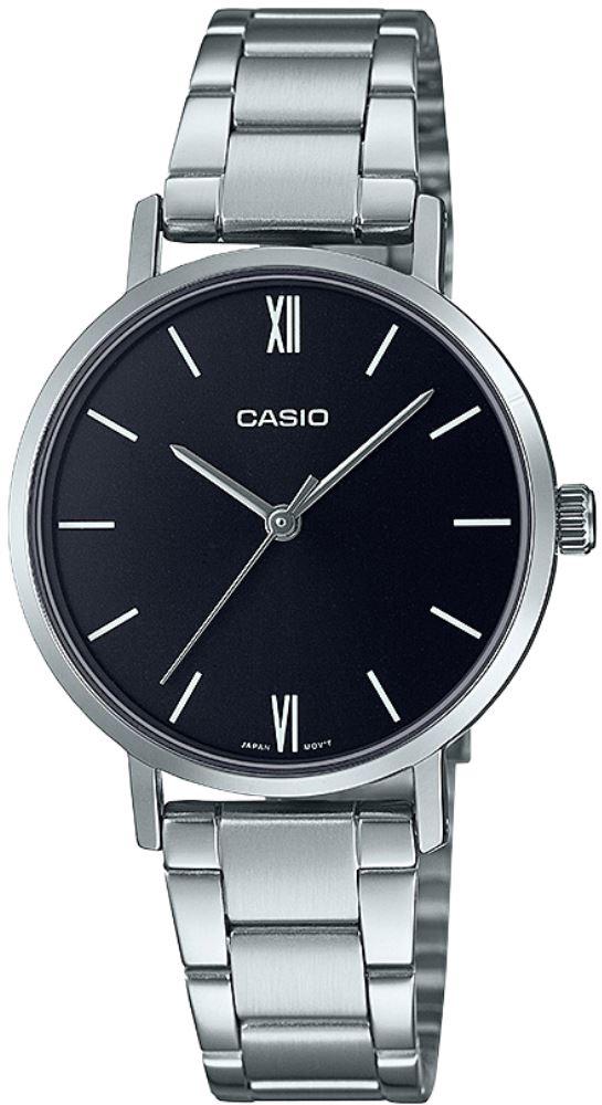 Casio LTP-VT02D-1AUDF 30 mm Gri Çelik Kordon Analog Kadın Kol Saati