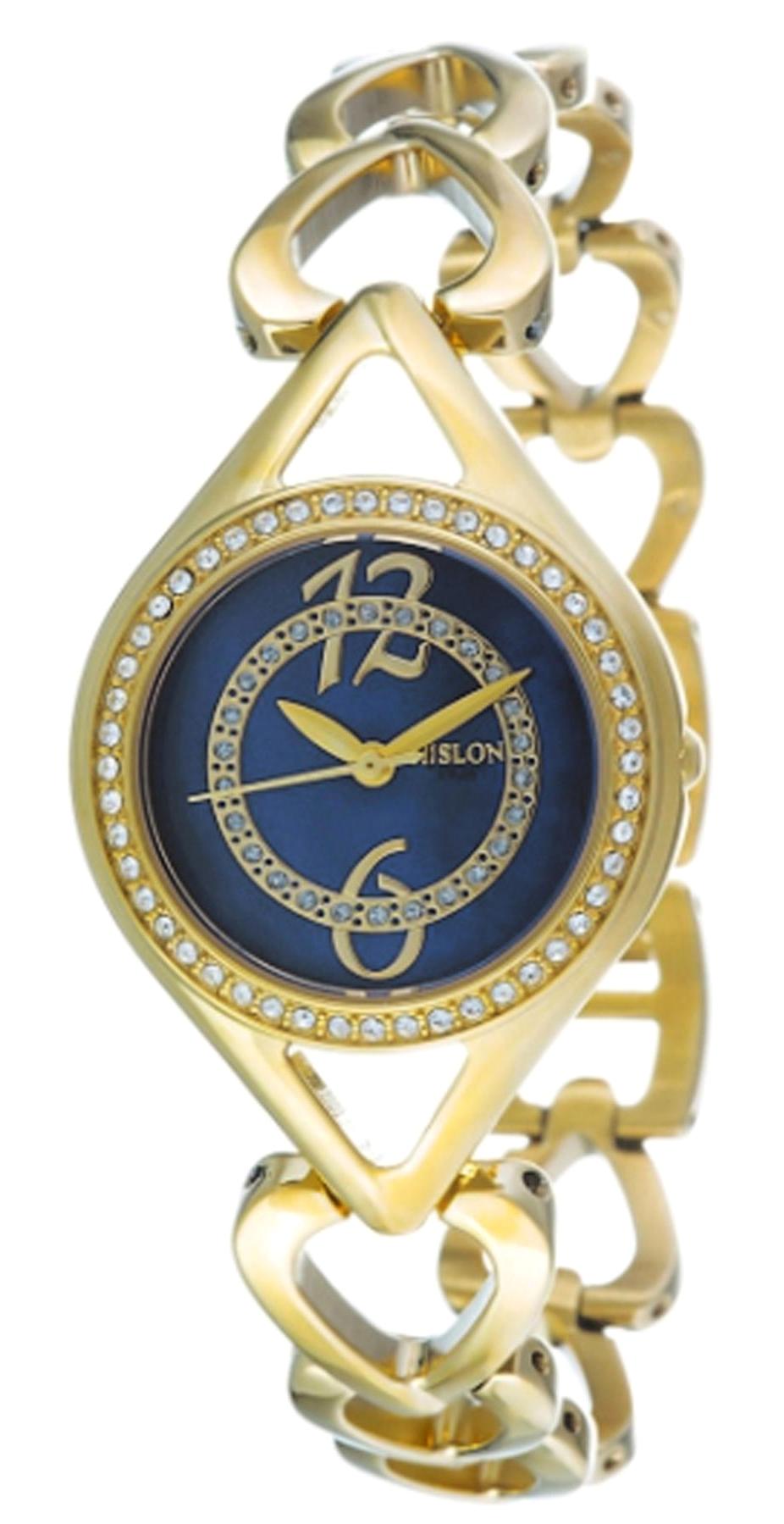 Hislon 3513-22151 26 mm Altın Çelik Kordon Analog Kadın Kol Saati