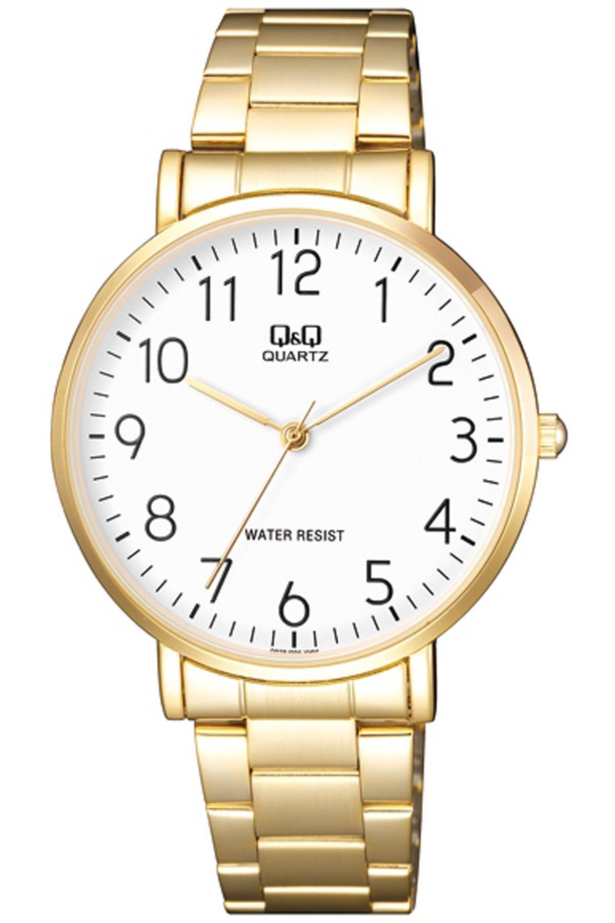 Q&Q 3G906 36 mm Altın Metal Kordon Analog Kadın Kol Saati