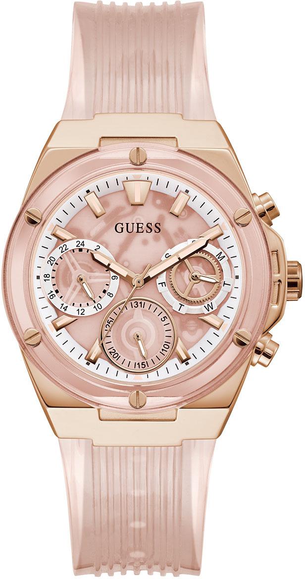 Guess GUGW0409L3 Takvimli 39 mm Rose Gold Silikon Kordon Analog Kadın Kol Saati