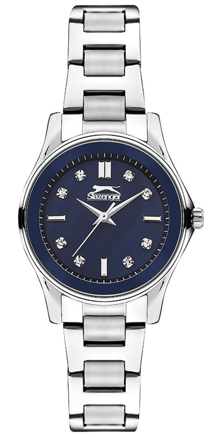Slazenger SL.09.2235.3.07 31-35 mm Gri Metal Kordon Analog Kadın Kol Saati
