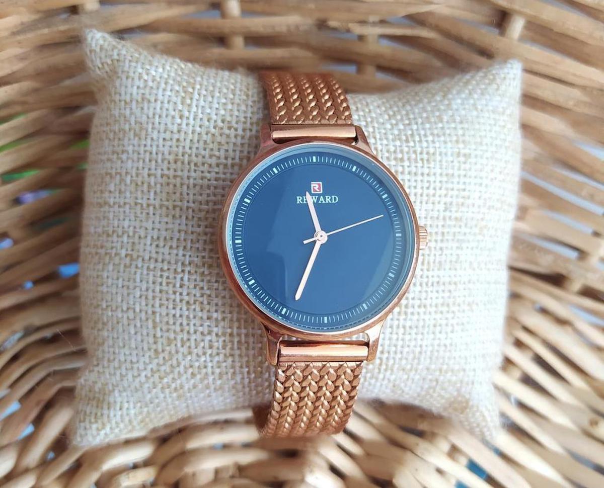 Reward RD63053L 32 mm Rose Gold Hasır Kordon Analog Kadın Kol Saati