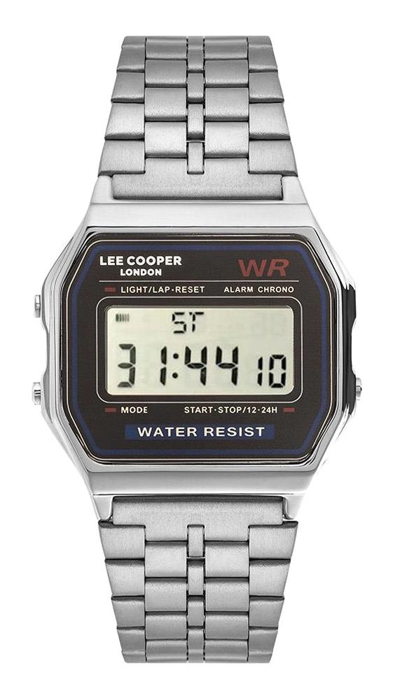 Lee Cooper LC07192.350 Takvimli 40 mm Gri Metal Kordon Analog Unisex Kol Saati