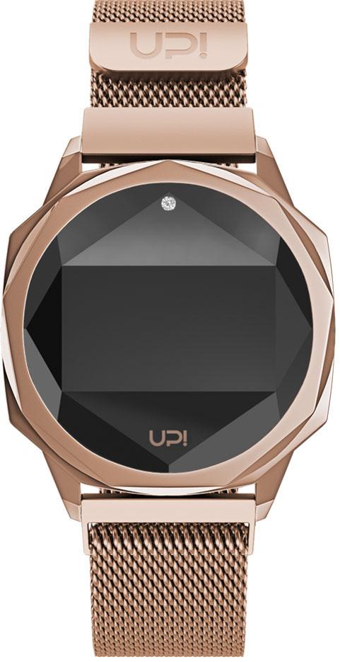 Upwatch UP1751 42 mm Rose Gold Çelik Kordon Dijital Unisex Kol Saati