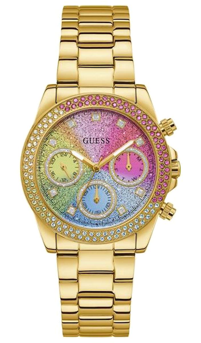 Guess GUGW0483L4 36 mm Çok Renkli Çelik Kordon Analog Kadın Kol Saati
