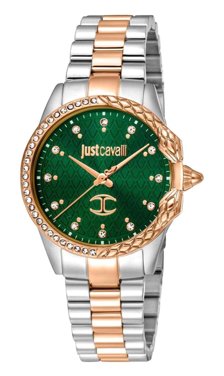 Just Cavalli JC1L095M0395 32 mm Gri-Rose Gold Çelik Kordon Analog Kadın Kol Saati
