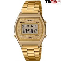 Casio B640WGG-9DF Takvimli 35 mm Altın Çelik Kordon Analog Kadın Kol Saati