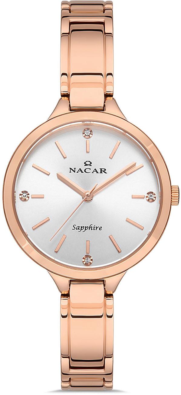 Nacar 36-391035-RSM 33 mm Rose Gold Metal Kordon Analog Kadın Kol Saati