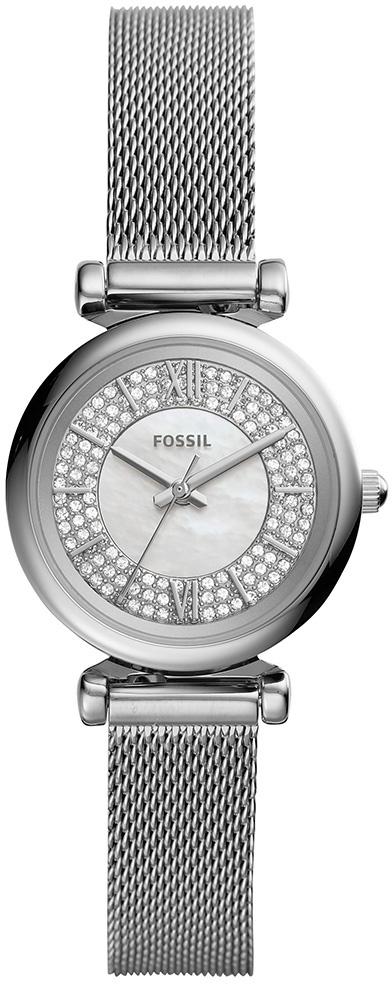 Fossil ES4837 28 mm Gri Çelik Kordon Analog Kadın Kol Saati