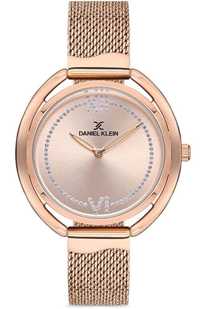Daniel Klein 31-35 mm Altın-Gri Metal Kordon Analog Kadın Kol Saati