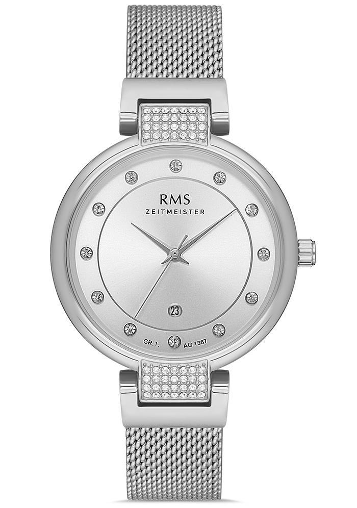 Romanson GR.1.AG1367.01 32 mm Gri Çelik Kordon Analog Kadın Kol Saati