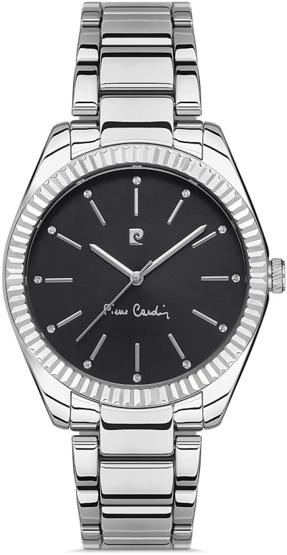 Pierre Cardin PC800402F04 36 mm Gri Çelik Kordon Analog Kadın Kol Saati