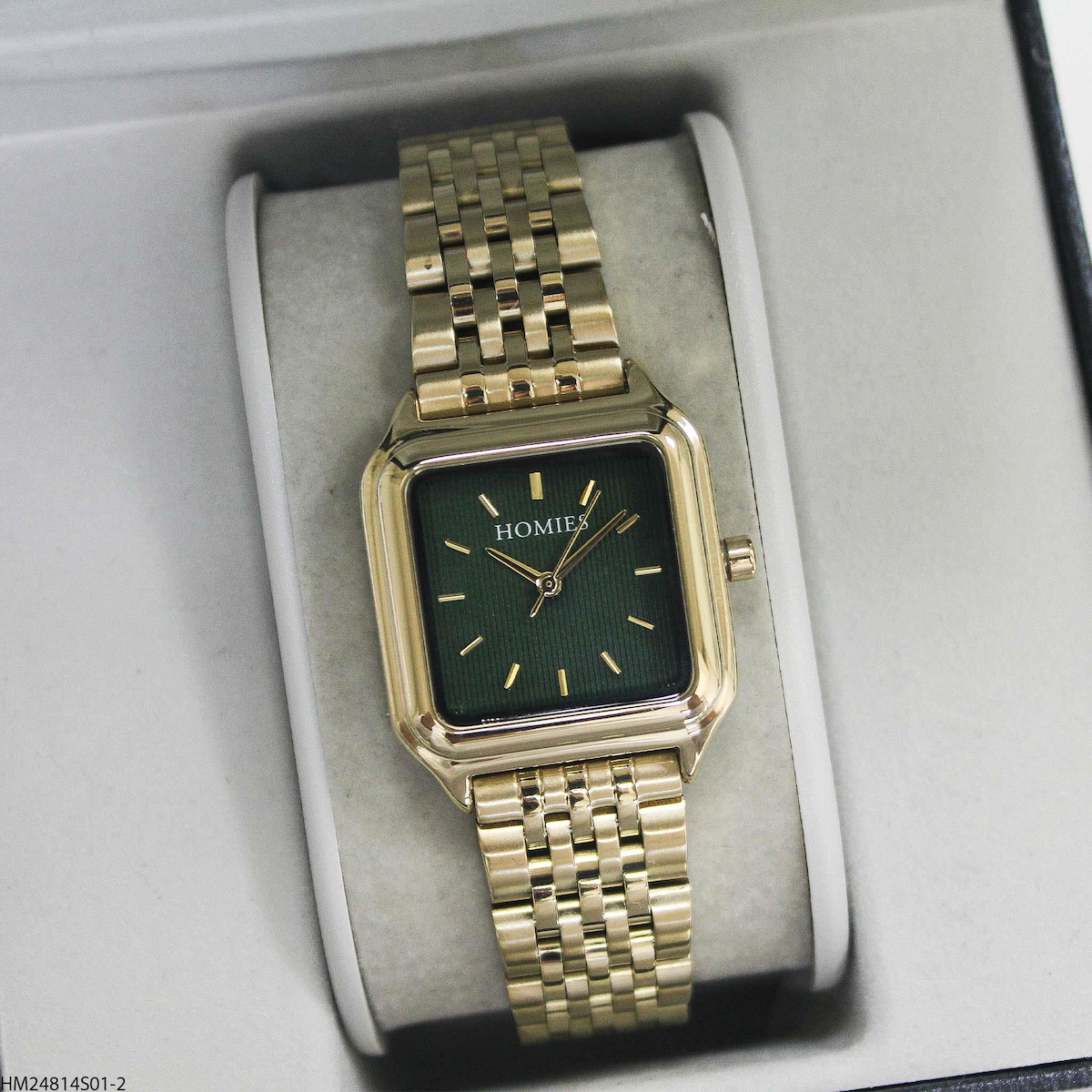 Homies HM24814S01-2 30 mm Altın Çelik Kordon Analog Kadın Kol Saati