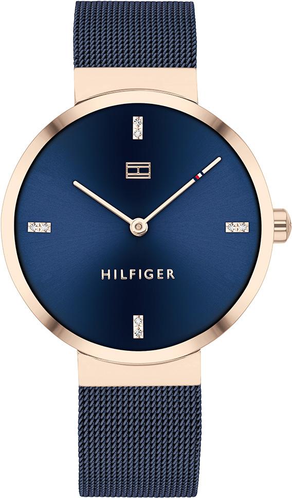 Tommy Hilfiger TH1782219 35 mm Lacivert Çelik-Hasır Kordon Analog Kadın Kol Saati