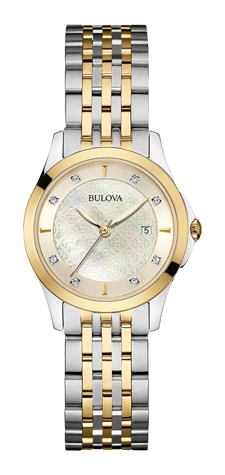 Bulova 98S148 Takvimli 27 mm Rose Gold Çelik Kordon Analog Kadın Kol Saati