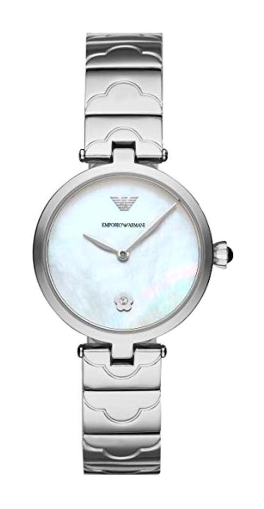 Emporio Armani AR11235 32 mm Gri Çelik Kordon Analog Kadın Kol Saati