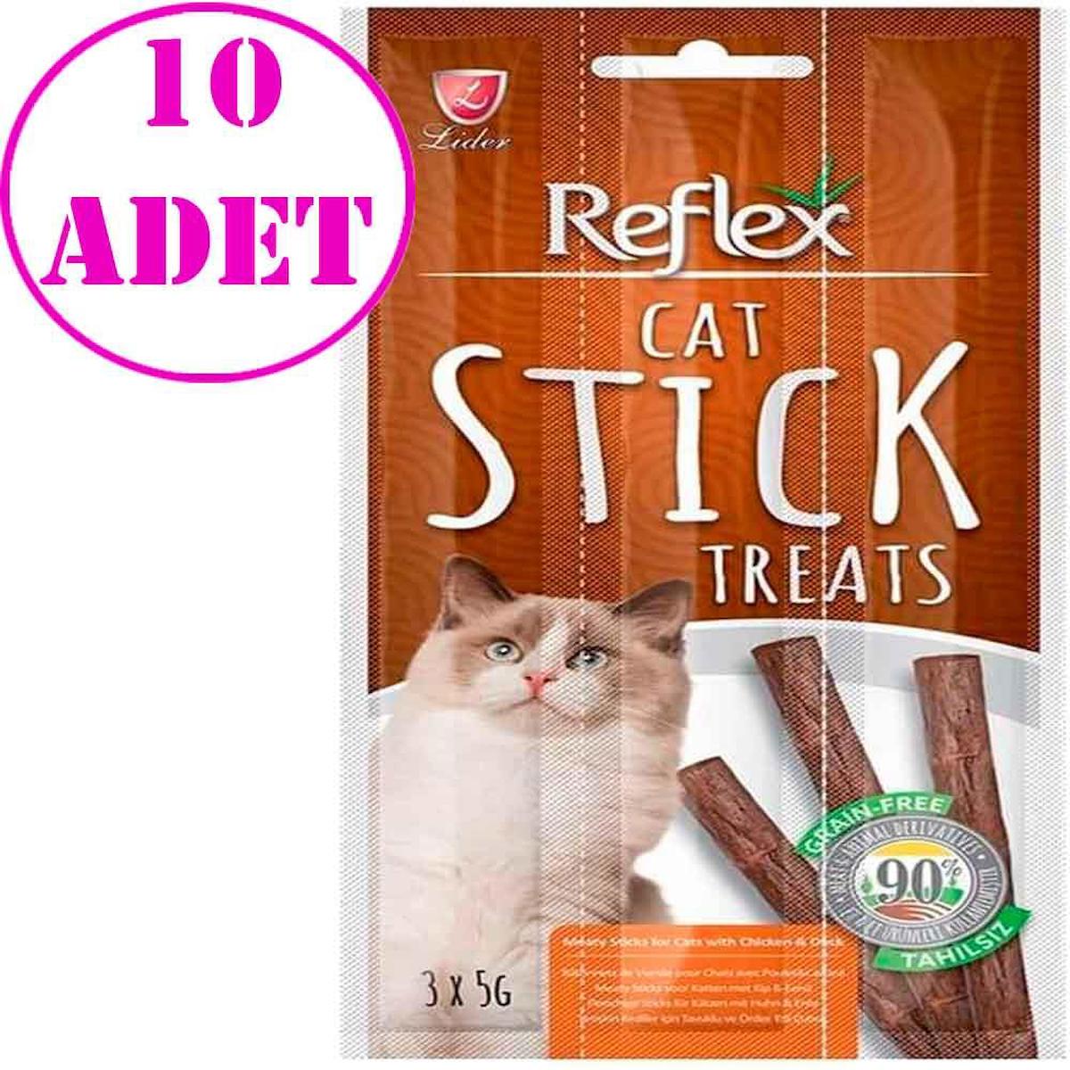 Reflex Ördek-Tavuklu Kedi Ödül Çubuğu 30x5 gr