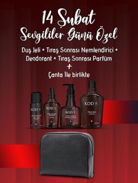 Kod 8 4 Parça Erkek Parfüm Deodorant Seti