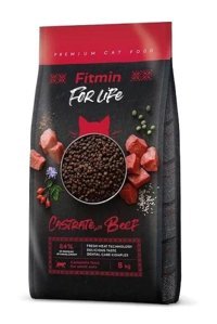 Fitmin Forlife Sığır Etli Kısırlaştırılmış Kuru Kedi Maması 8 kg