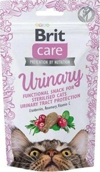 Brit Care Snack Urinary Biberiye-Kızılcık Kedi Ödül Maması 50 gr