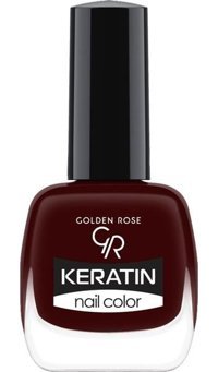 Golden Rose Keratin Nail Color 43 Bordo Parlak Oje