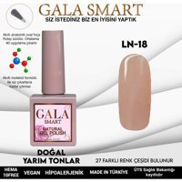 Gala Smart Natural LN18 Kahverengi Parlak Kalıcı Oje