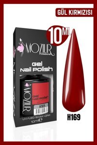 Moziur H169 Kırmızı Parlak Kalıcı Oje