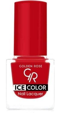 Golden Rose Ice Color Nail Lacquer 142 Kırmızı Parlak Oje