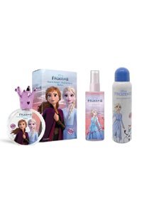 DISNEY Frozen 3 Parça Kadın Parfüm Deodorant Seti EDT