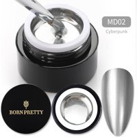 Born Pretty MD02 Gümüş Metalik Kalıcı Jel Oje