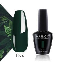 NailCo United Kingdom 1576 Yeşil Parlak Kalıcı Oje
