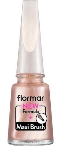 Flormar Maxi Brush 374 Pembe Sedefli Simli Oje
