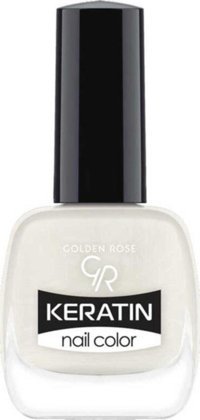 Golden Rose Keratin Nail Color Beyaz Parlak Oje