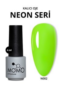 Momo N002 Sarı Neon Kalıcı Oje