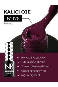 Nail Republic 176 Mürdüm Parlak Kalıcı Oje