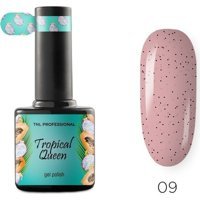 Tnl Tropical Queen 09 Mor Işıltılı Kalıcı Simli Oje
