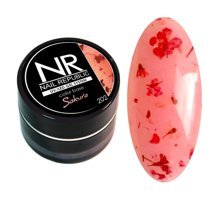 Nail Republic Sakura Base 202 Kırmızı Işıltılı Kalıcı Simli Oje