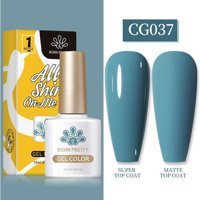 Born Pretty Pro Silky White Series CG037 Gece Mavisi Parlak Kalıcı Oje