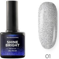 Tnl Shine Bright 01 Gümüş Parlak Kalıcı Oje