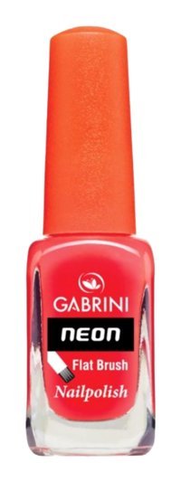 Gabrini Flat Brush N2 Pembe Neon Simli Oje