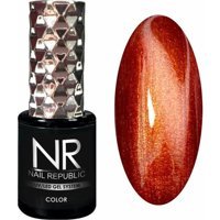 Nail Republic 504 Bordo Işıltılı Kalıcı Simli Oje