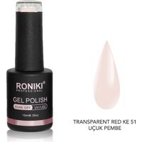 Roniki French KE51 Kırmızı Parlak Kalıcı Oje