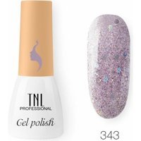 Tnl Mini 343 Mor Işıltılı Kalıcı Simli Oje