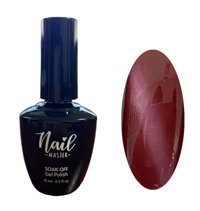 Nail Master Kedi Gözü 866 Bordo Hologram Kalıcı Simli Oje