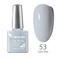 Venalisa Uv Led Cyan Grey 53 Gri Parlak Kalıcı Oje
