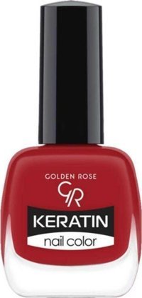 Golden Rose Keratin Nail Color 38 Kırmızı Parlak Oje