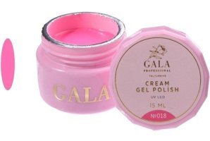Gala Smart Professional Cream 18 Pembe Parlak Kalıcı Jel Oje