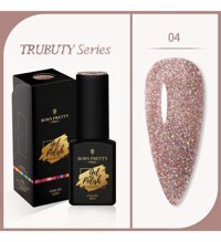 Born Pretty Trubuty Serisi 04 Pembe Işıltılı Kalıcı Simli Oje
