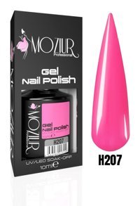 Moziur Barbie Serisi H207 Pembe Parlak Kalıcı Oje